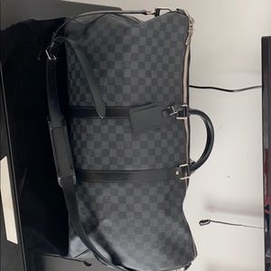 Louis vuttion duffle bag KEEPALL BANDOULIÈRE 45